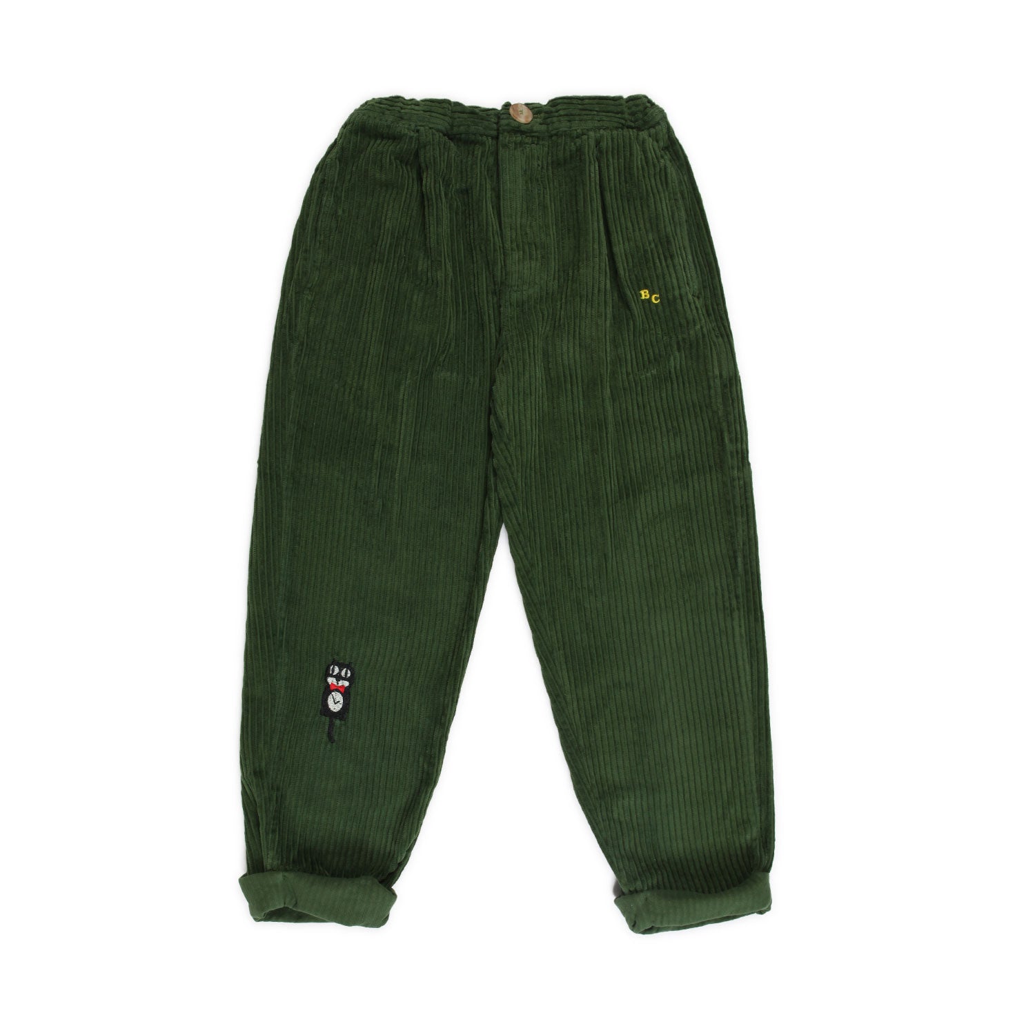 PANTALONE CORDUROY VERDE BAMBINO - annameglio.com abbigliamento moda