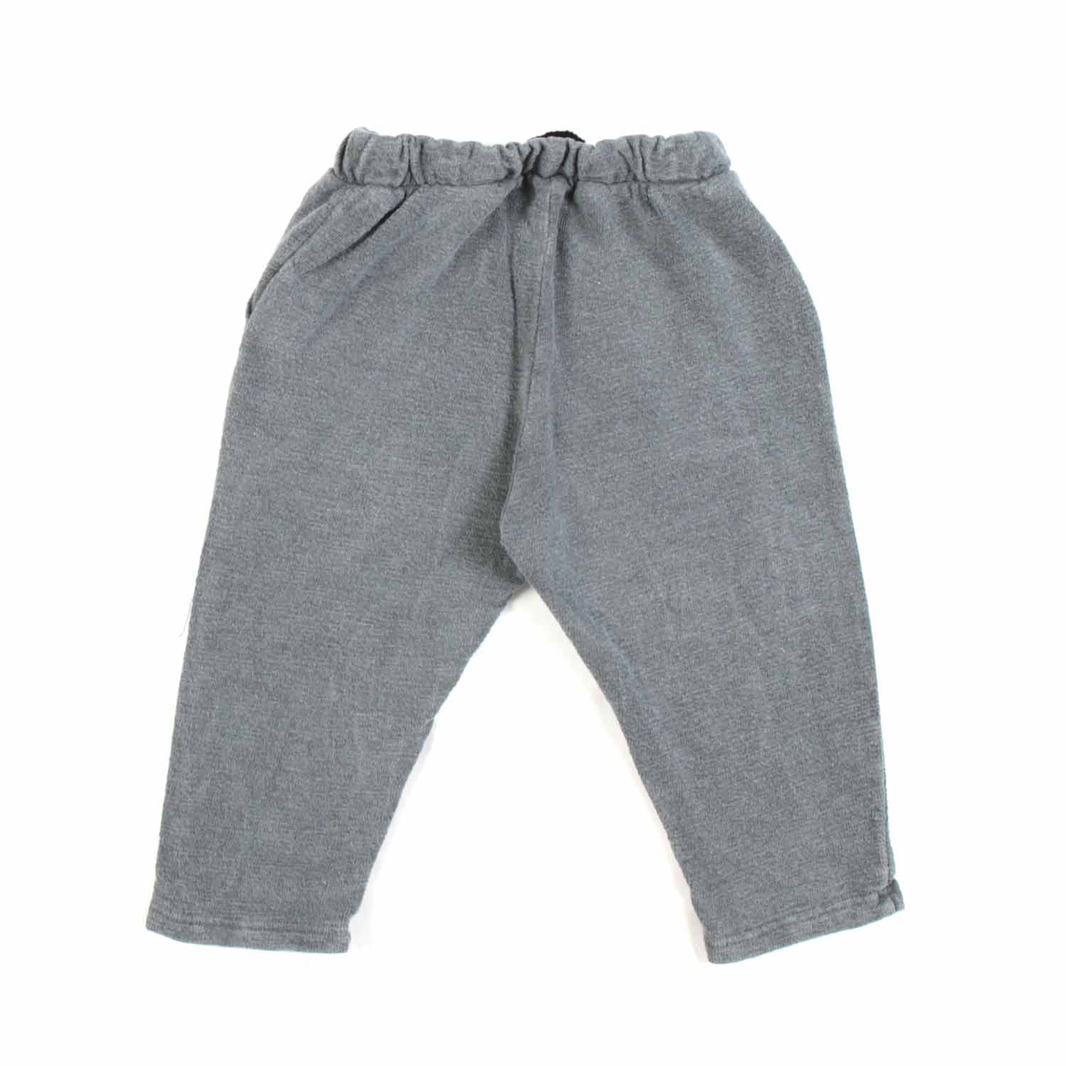 PANTALONE BIMBO IN FELPA GRIGIO - annameglio.com abbigliamento moda