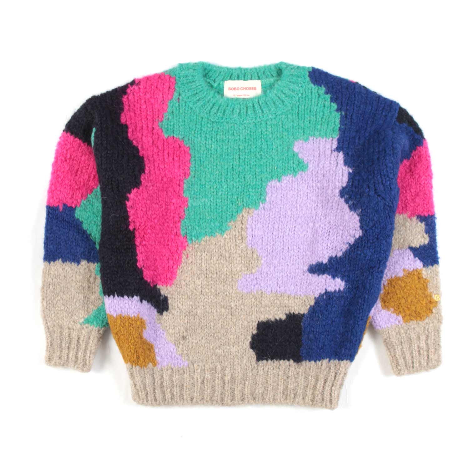 PULLOVER MULTICOLOR MACULATO BAMBINA - annameglio.com abbigliamento moda