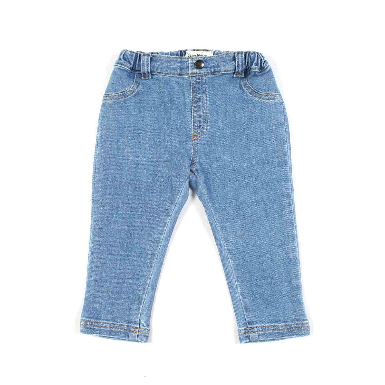 MINI JEANS BLU CHIARO BIMBO E BIMBA - annameglio.com abbigliamento moda