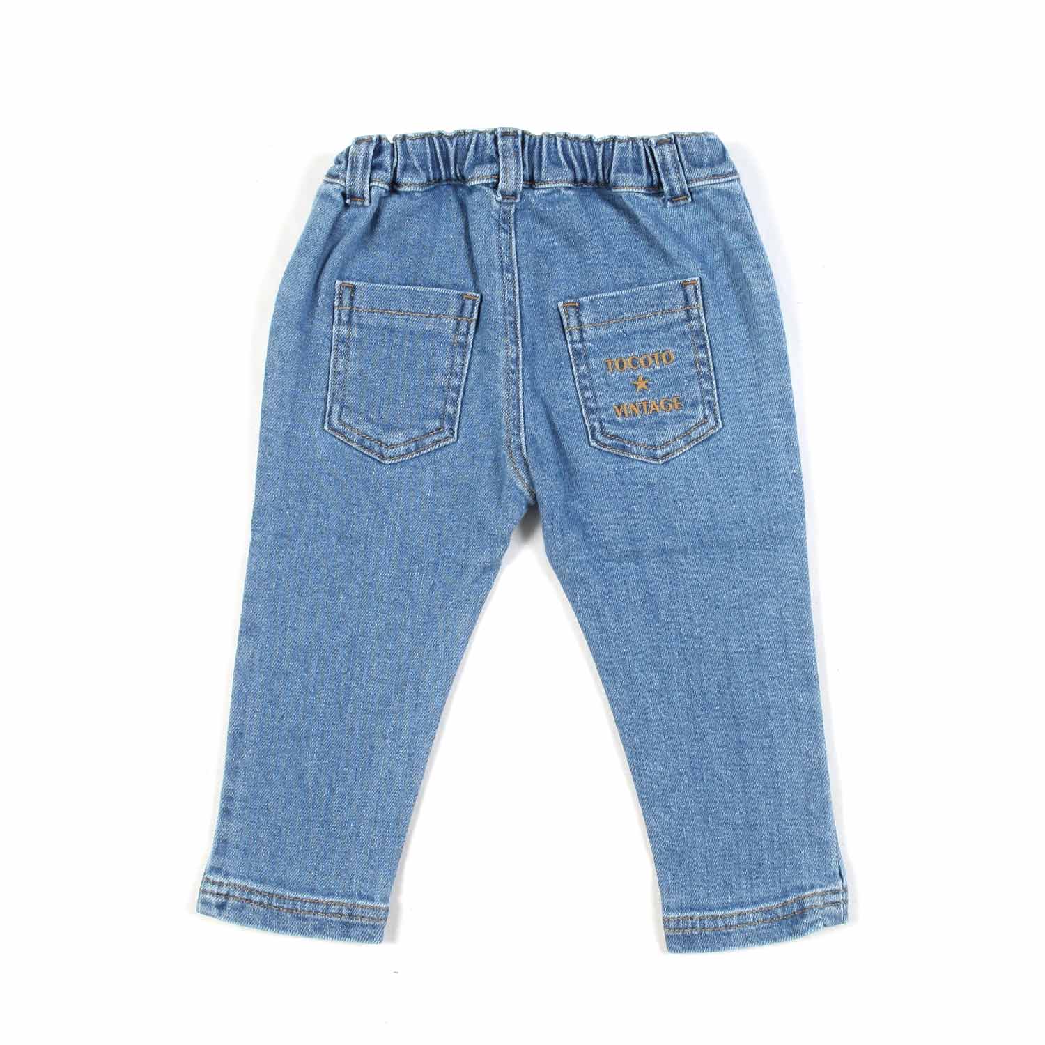 MINI JEANS BLU CHIARO BIMBO E BIMBA - annameglio.com abbigliamento moda