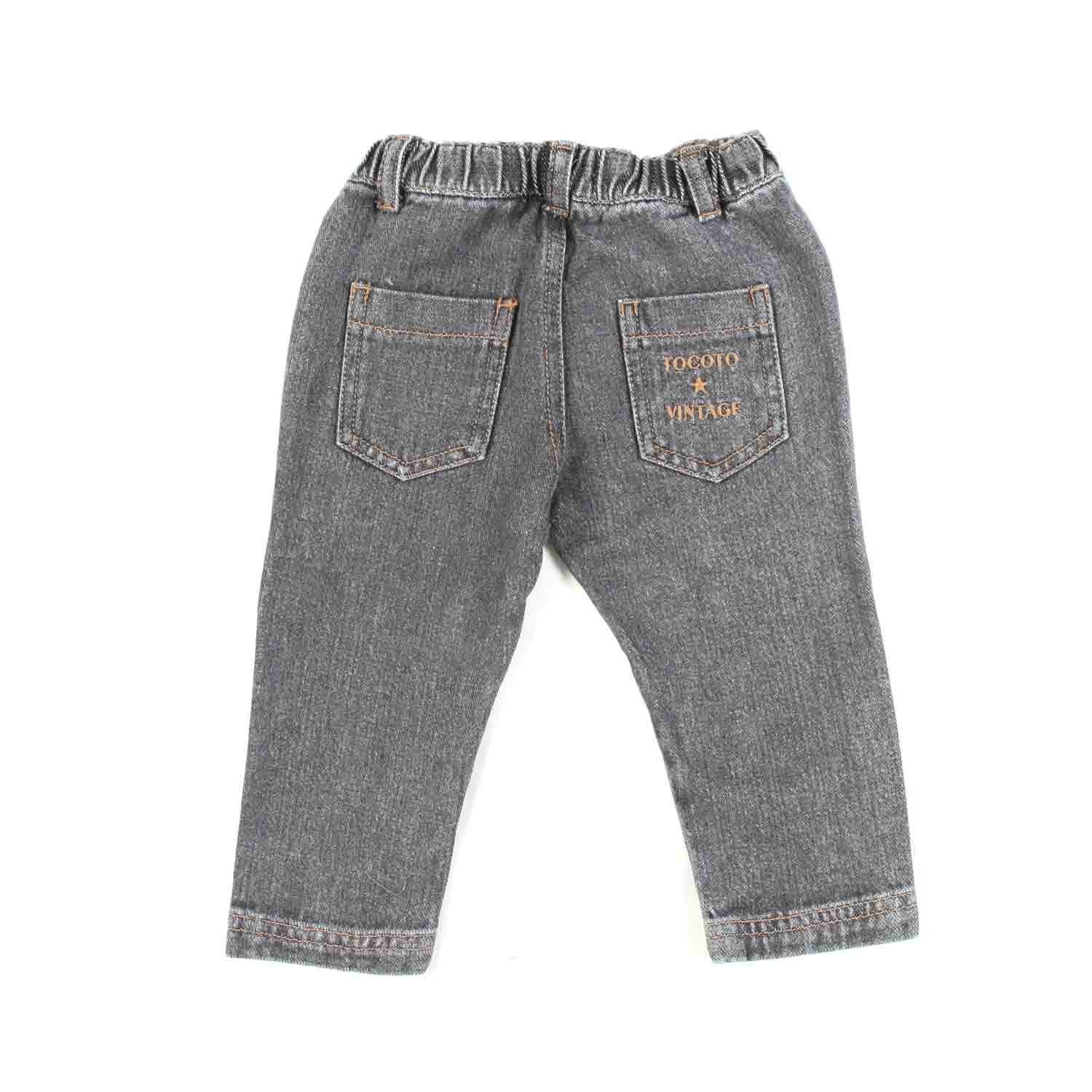 MINI JEANS GRIGIO BIMBO E BIMBA - annameglio.com abbigliamento moda