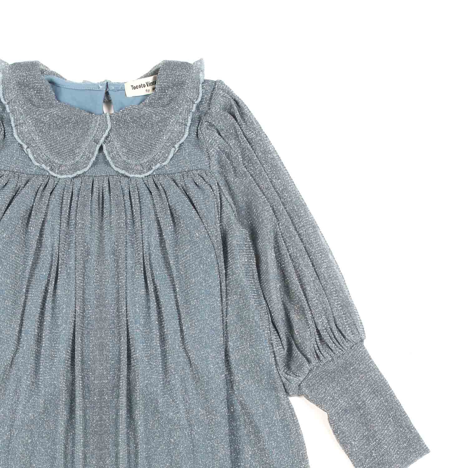 VESTITO OTTANIO GLITTER BAMBINA - annameglio.com abbigliamento moda