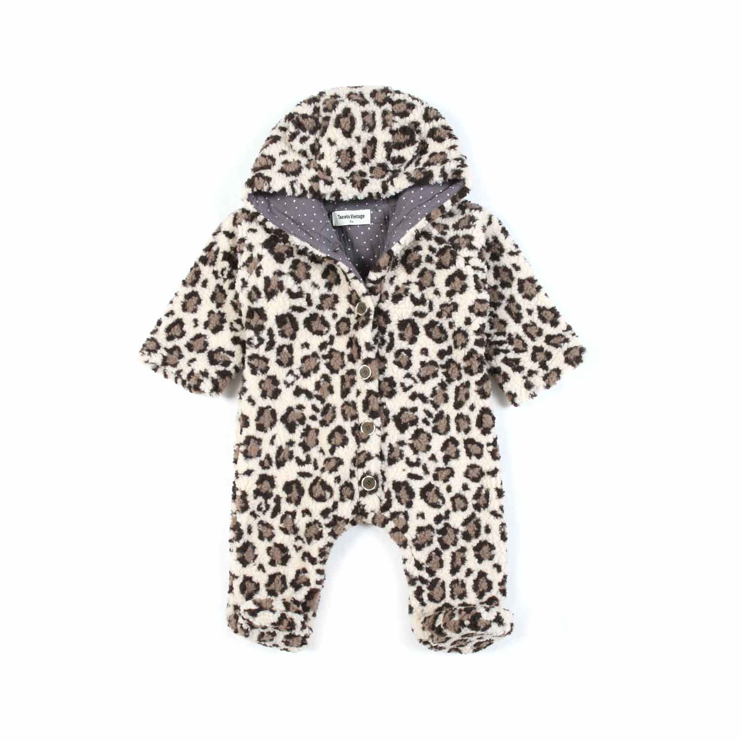 TUTINA TEDDY LEOPARDATA NEONATA - annameglio.com abbigliamento moda