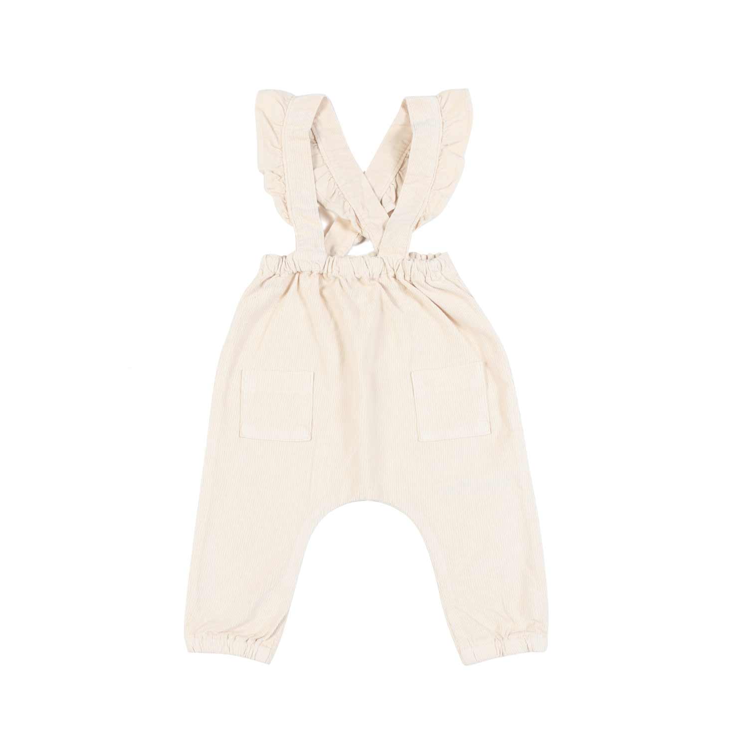 SALOPETTE CORDUROY OFF WHITE BIMBA E NEONATA - annameglio.com abbigliamento moda