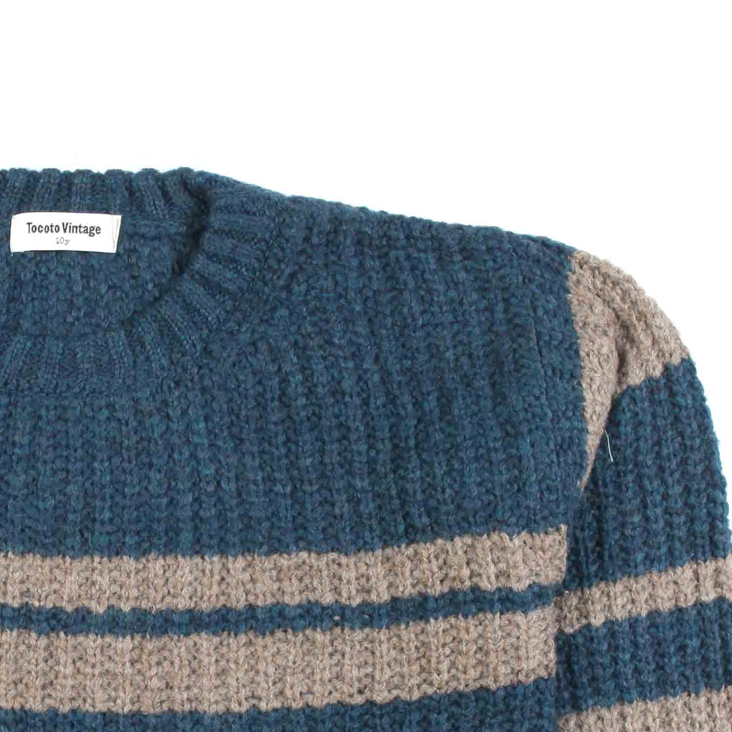 MAGLIONE UNISEX OTTANIO CON STRISCE GRIGIE - annameglio.com abbigliamento moda