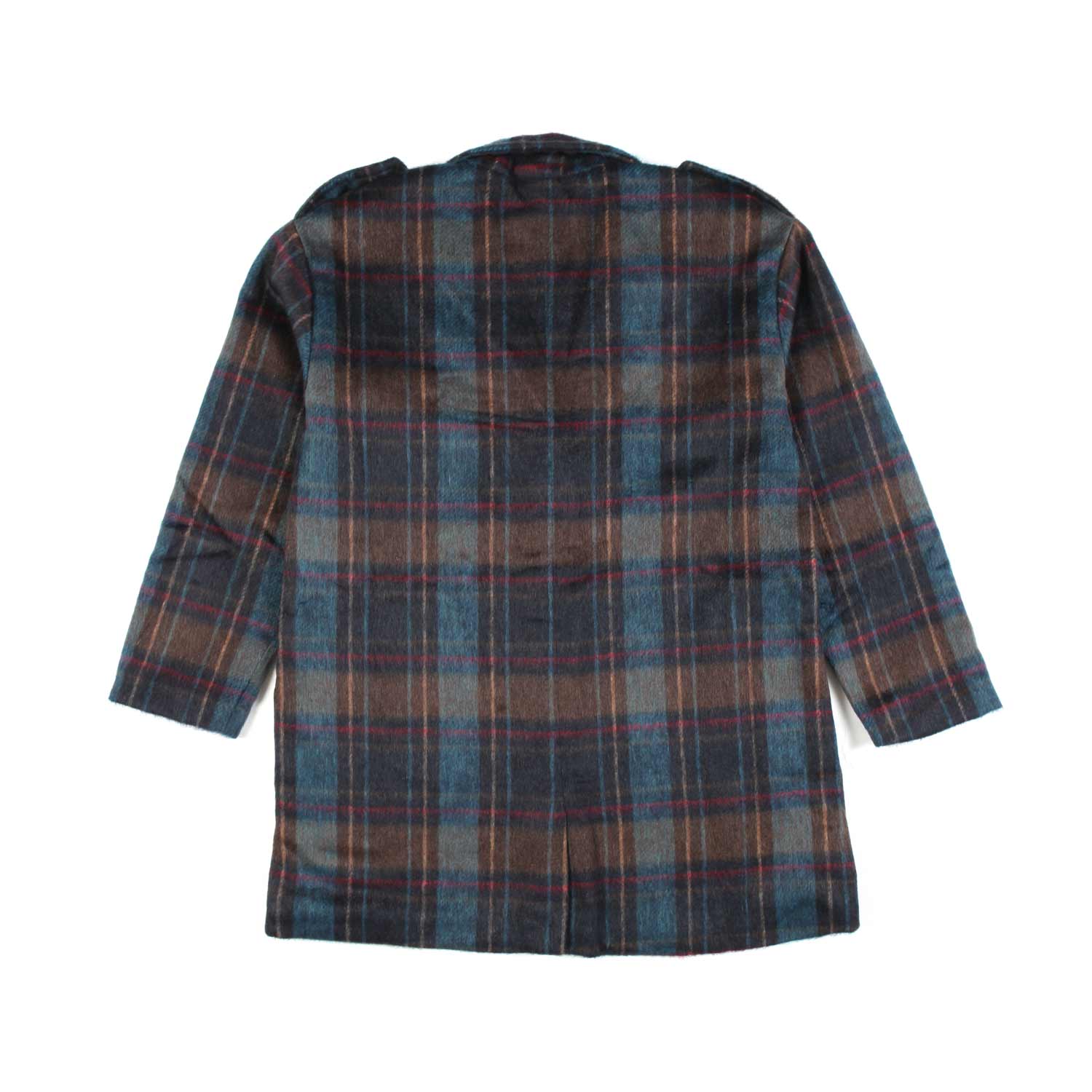 CAPPOTTO CHECK MARRONE E OTTANIO BAMBINA E TEEN - annameglio.com abbigliamento moda