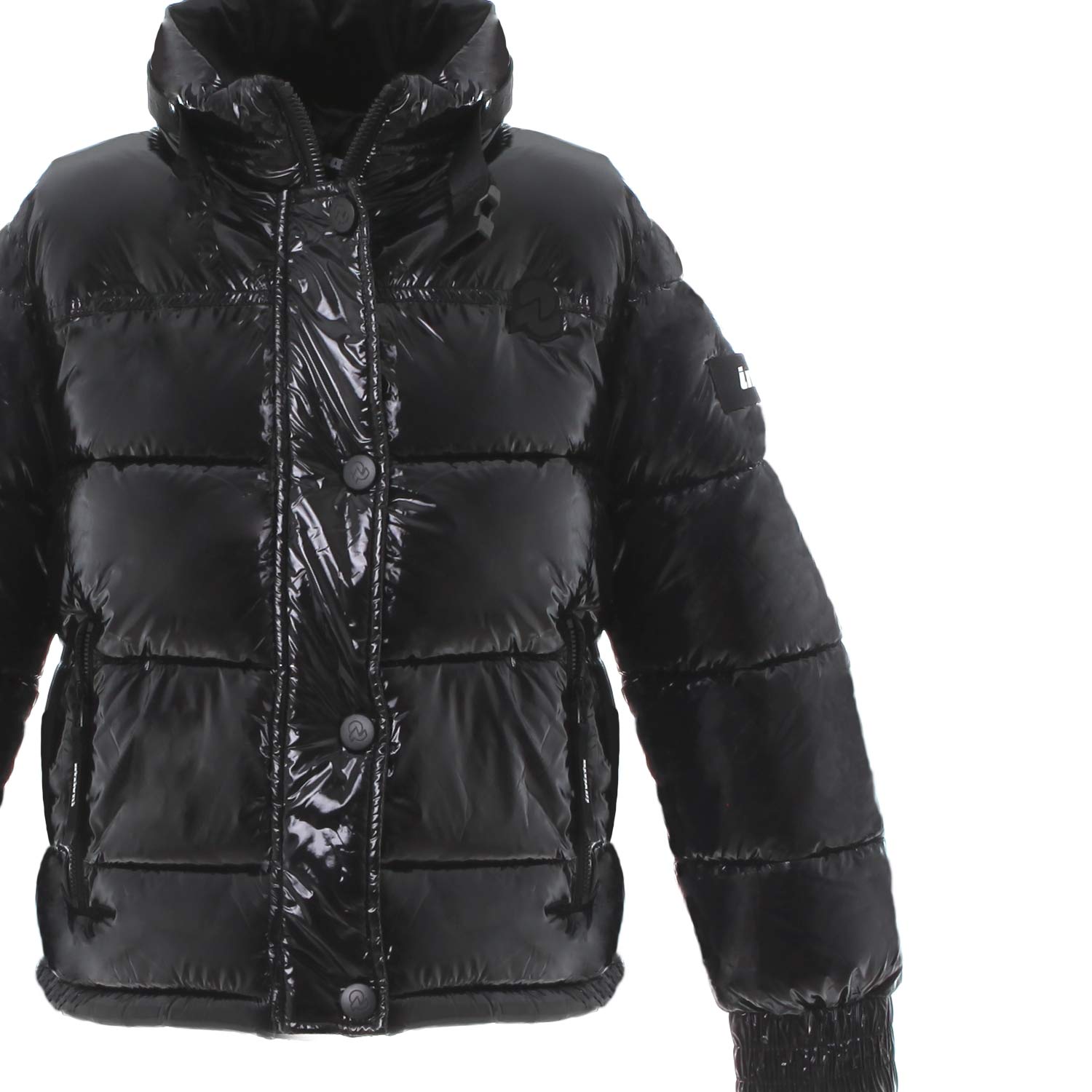 GIUBBOTTO TRAPUNTATO NERO BAMBINA E TEEN - annameglio.com abbigliamento moda