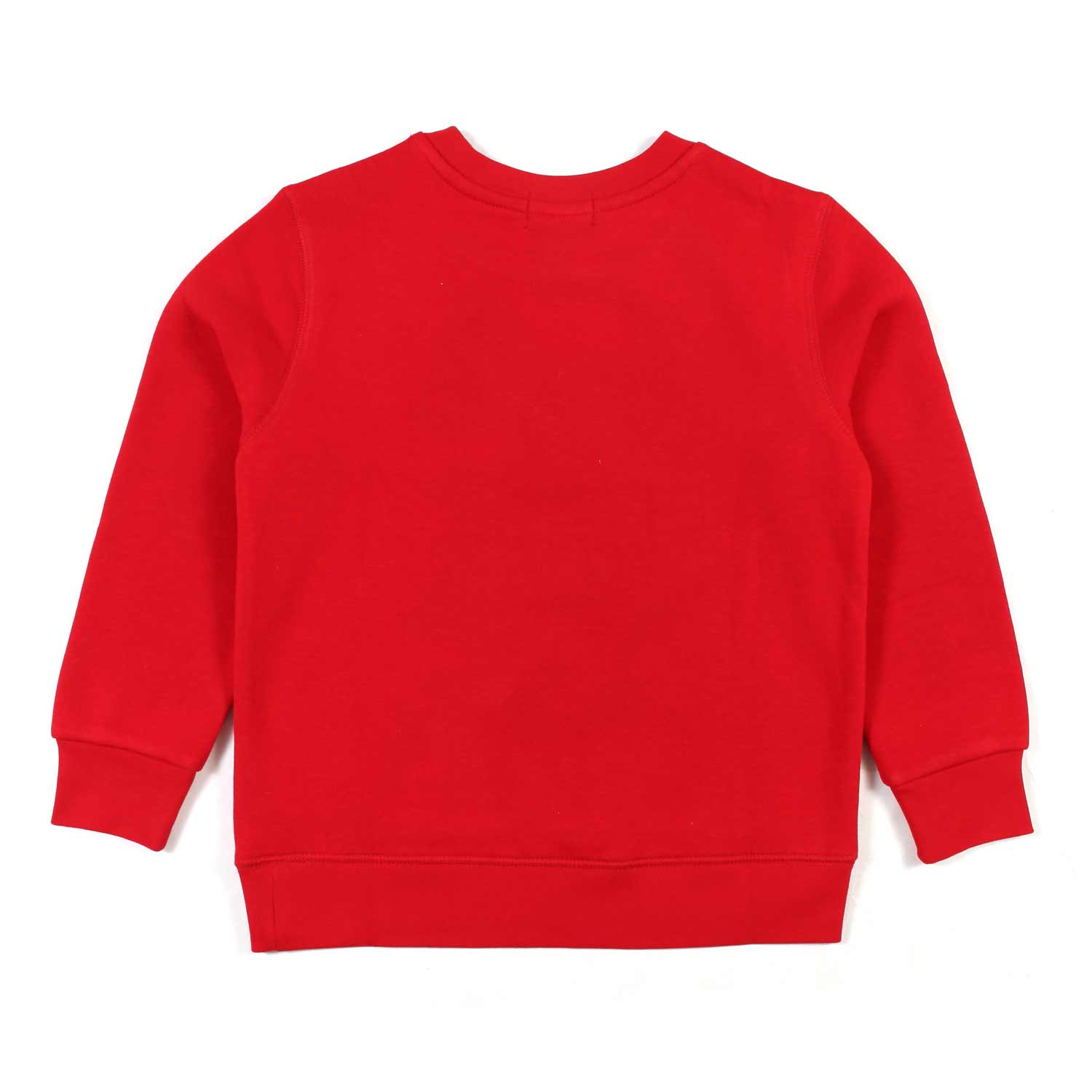 FELPA ROSSA CON STAMPA POLO BEAR SCIATORE - annameglio.com abbigliamento moda