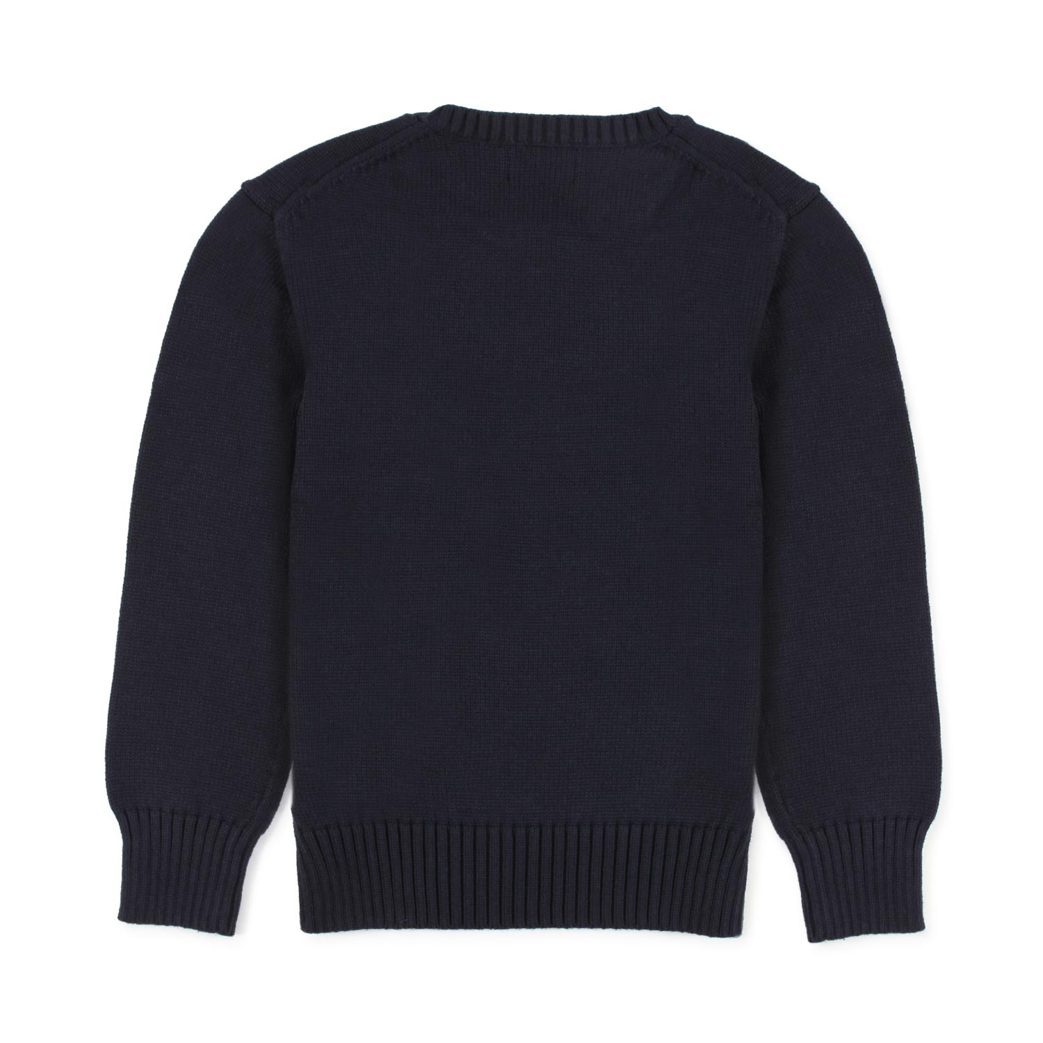 PULLOVER BLU NAVY CON CUCCIOLO BAMBINO E BAMBINA - annameglio.com abbigliamento moda