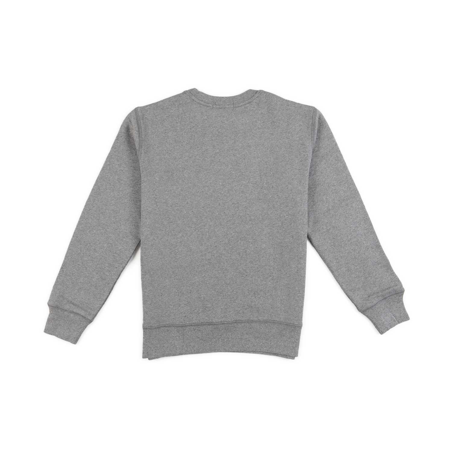 FELPA UNISEX GRIGIA CON LOGO POLO VERDE - annameglio.com abbigliamento moda