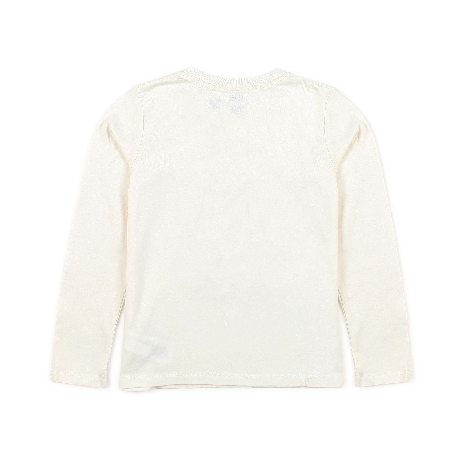 T-SHIRT POLO BEAR BIANCA A MANICA LUNGA BAMBINA - annameglio.com abbigliamento moda