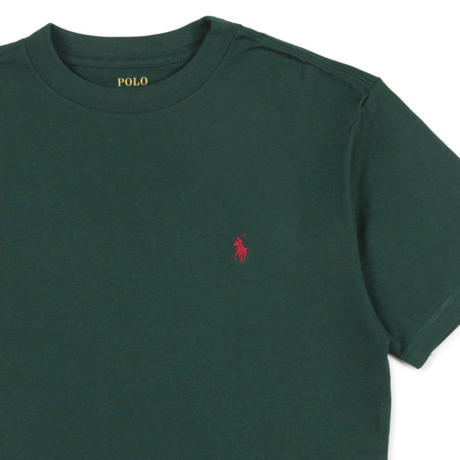 T-SHIRT VERDE CON PONY RICAMATO - annameglio.com abbigliamento moda