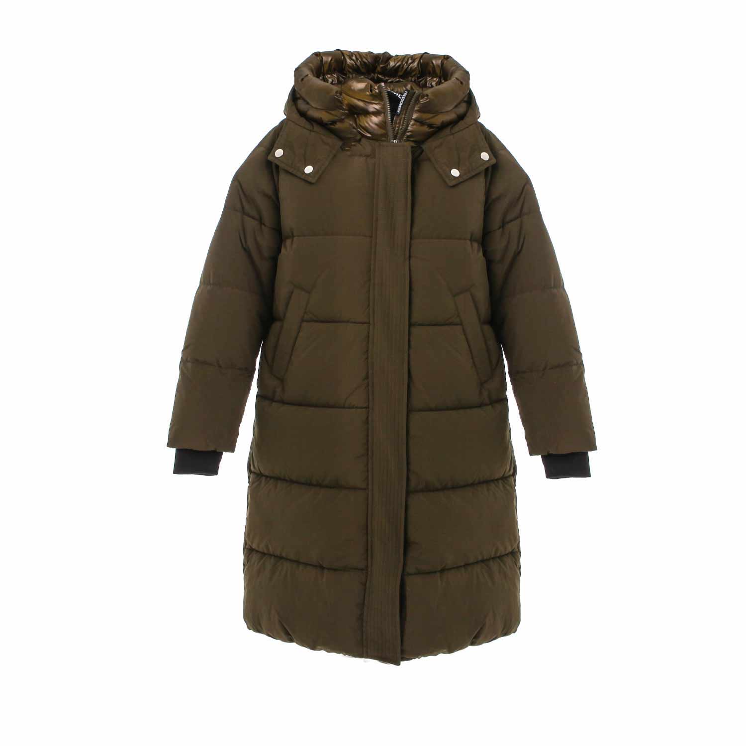 PIUMINO LILIA VERDE MILITARE BAMBINA E RAGAZZA - annameglio.com abbigliamento moda