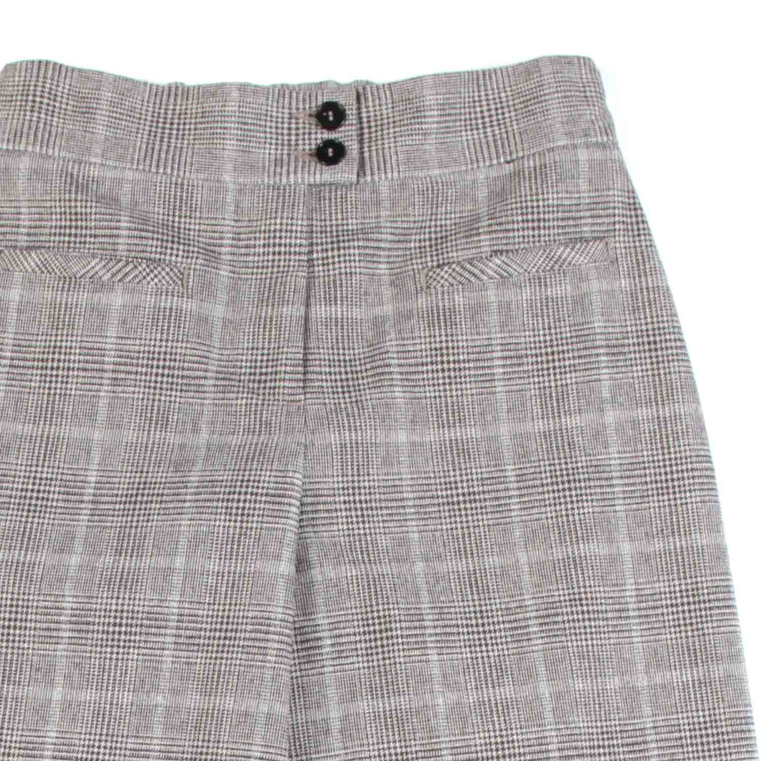 PANTALONE A PALAZZO GRIGIO E BEIGE BAMBINA E TEEN - annameglio.com abbigliamento moda