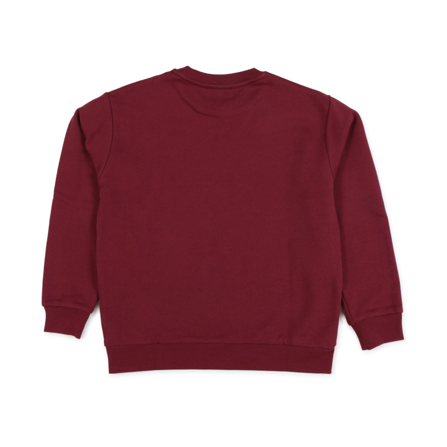 FELPA NO-GENDER ROSSO BORDEAUX CON LOGO - annameglio.com abbigliamento moda