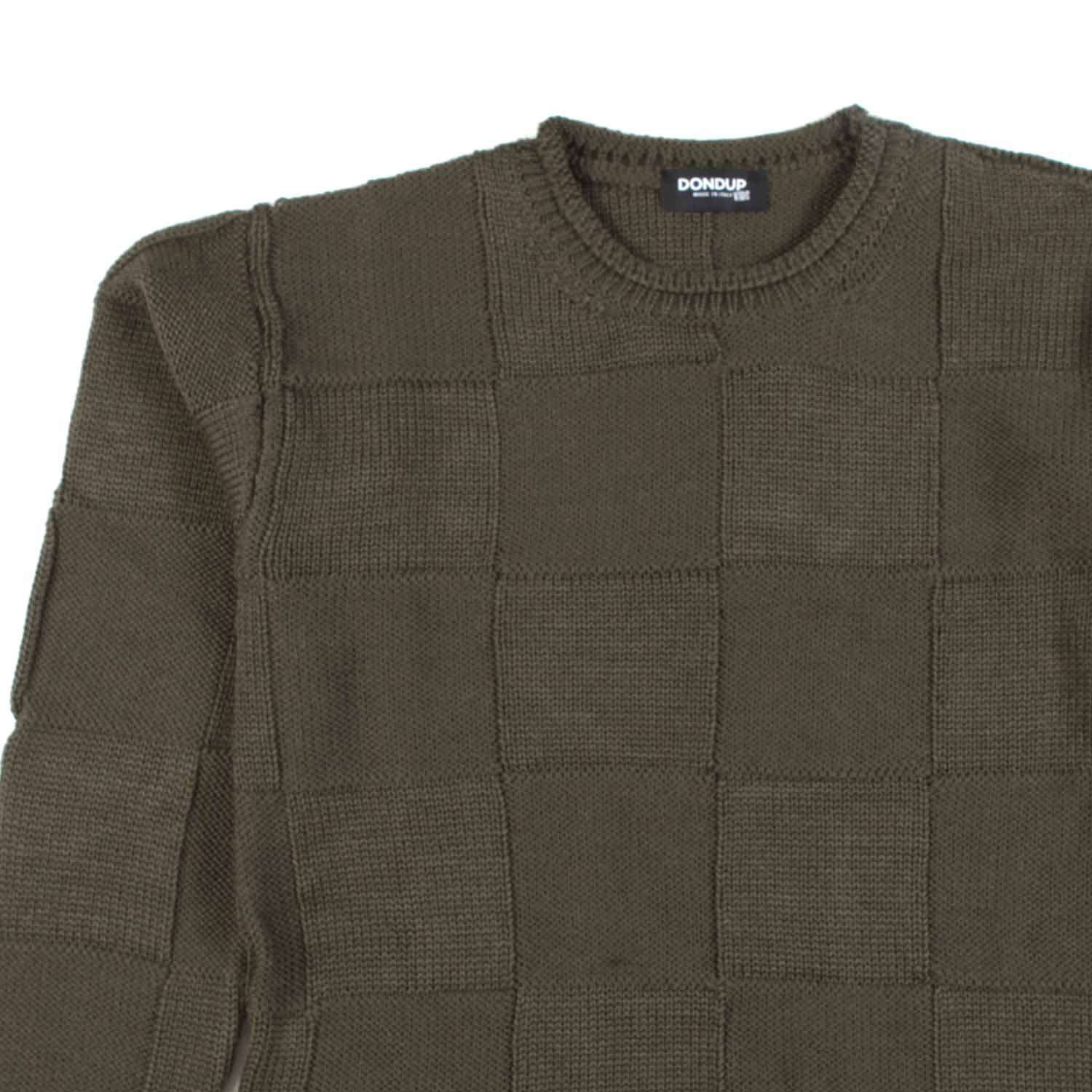 PULLOVER VERDE MILITARE A QUADRI BAMBINA E TEEN - annameglio.com abbigliamento moda