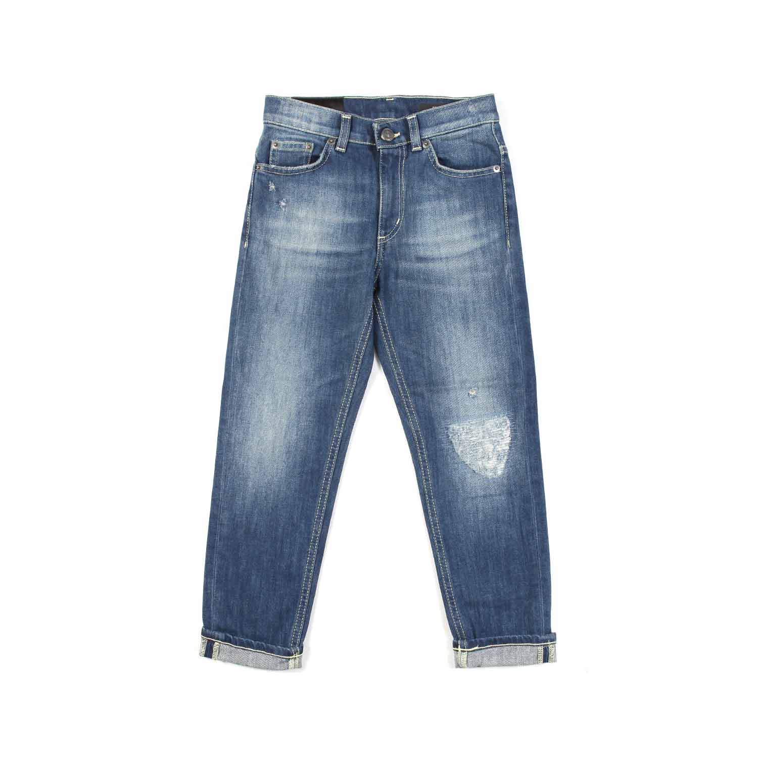 JEANS BLU STONE WASHED BAMBINO E TEEN - annameglio.com abbigliamento moda