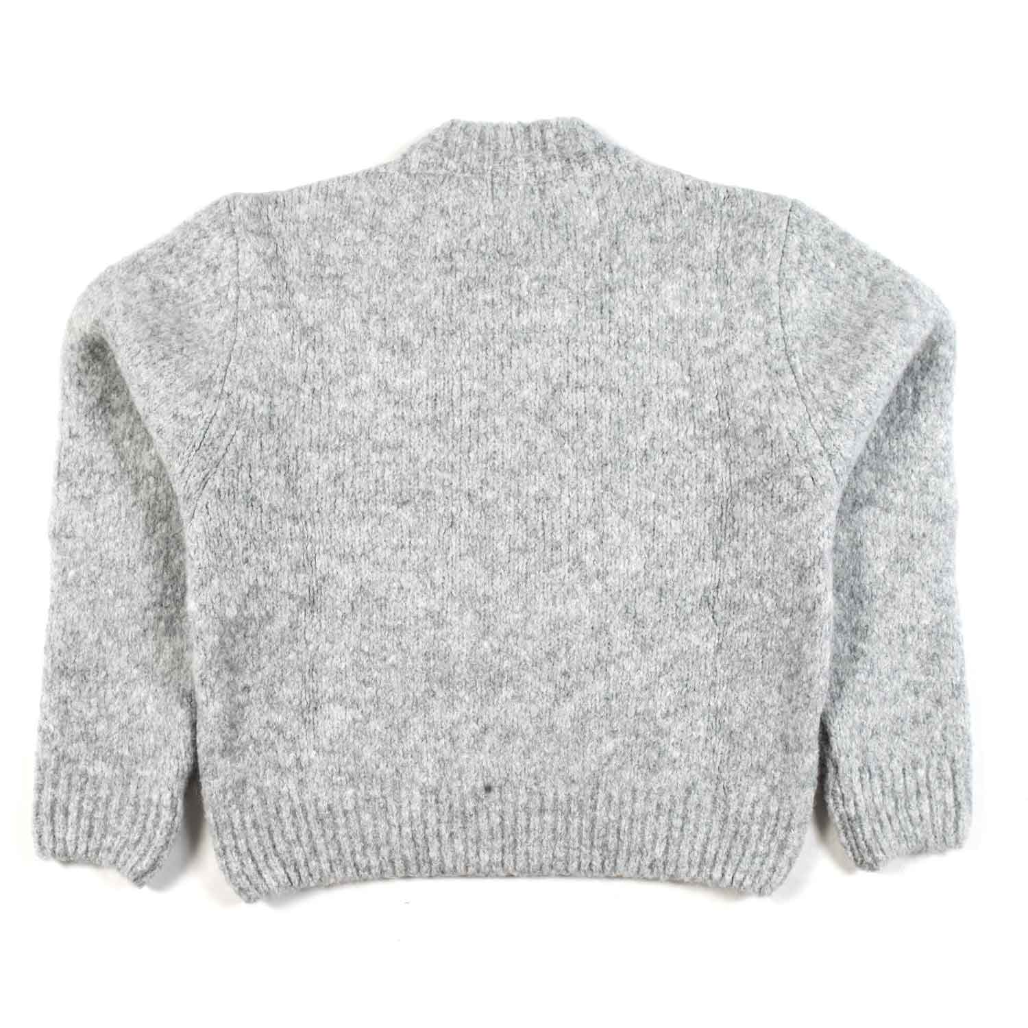 MAGLIONE LONA HEATHER GRIGIO CHIARO - annameglio.com abbigliamento moda