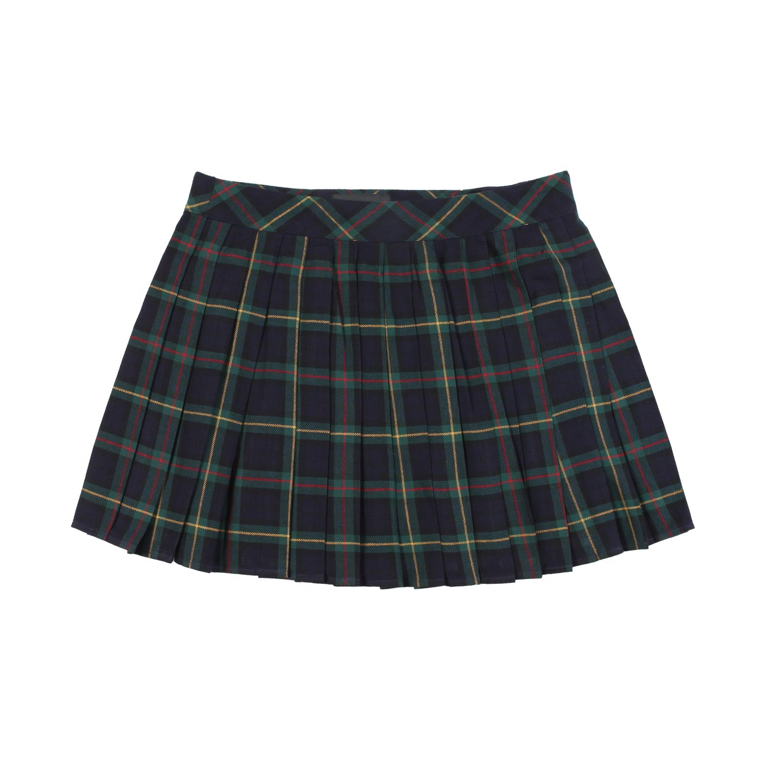 MINIGONNA GLASGOW VERDE TARTAN - annameglio.com abbigliamento moda