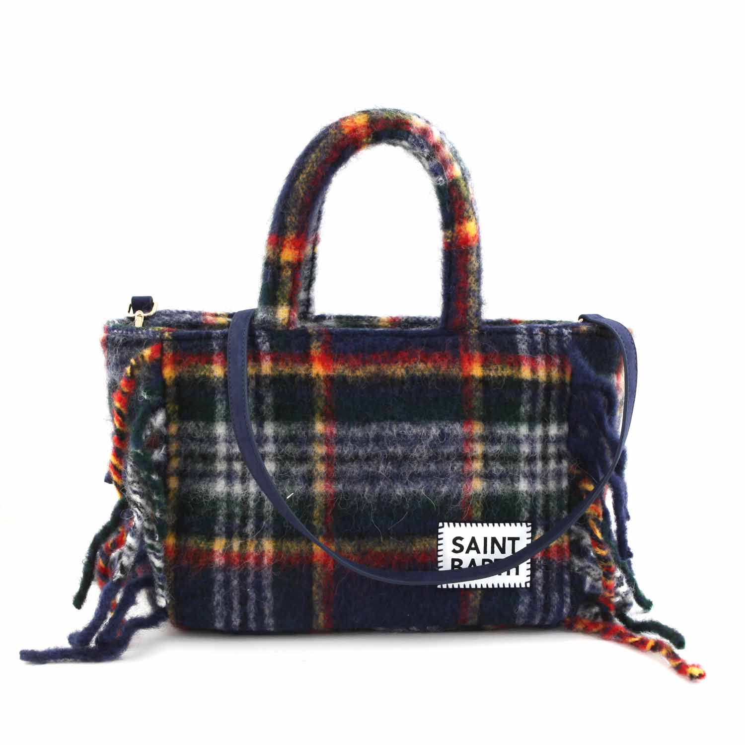BORSA COLETTE BLANKET TARTAN MULTICOLOR - annameglio.com abbigliamento moda