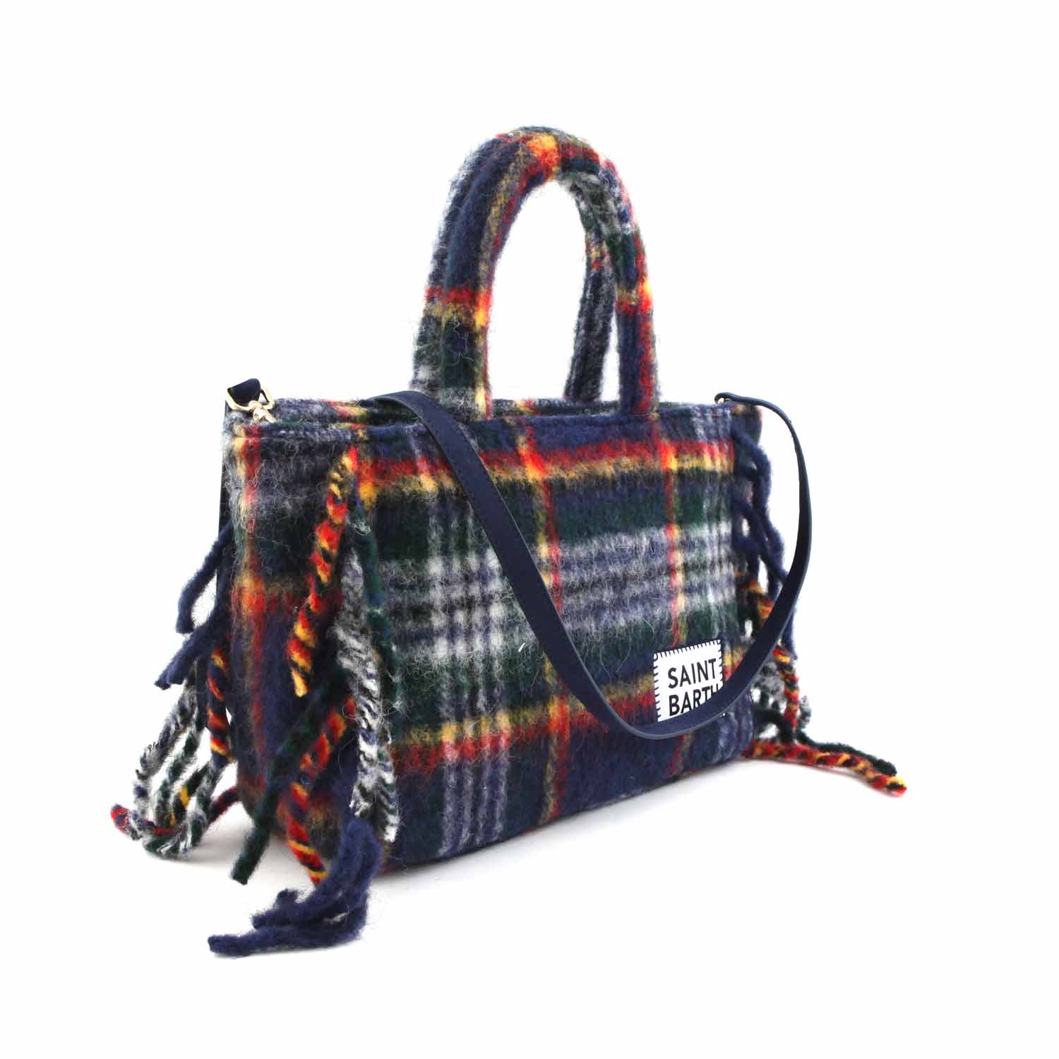 BORSA COLETTE BLANKET TARTAN MULTICOLOR - annameglio.com abbigliamento moda