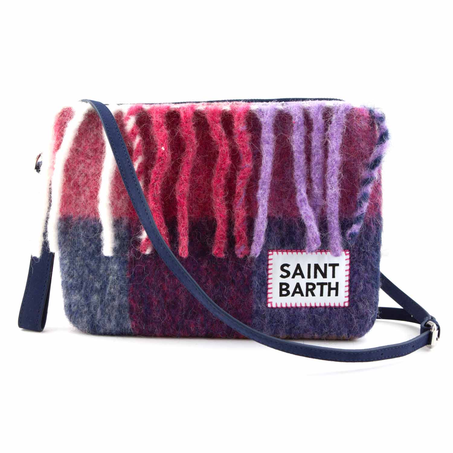 BORSETTA PARISIENNE A QUADRI MULTICOLOR - annameglio.com abbigliamento moda