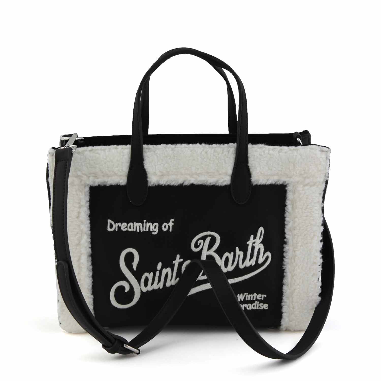 BORSA VIVIAN SHEARLY NERA E BIANCA - annameglio.com abbigliamento moda