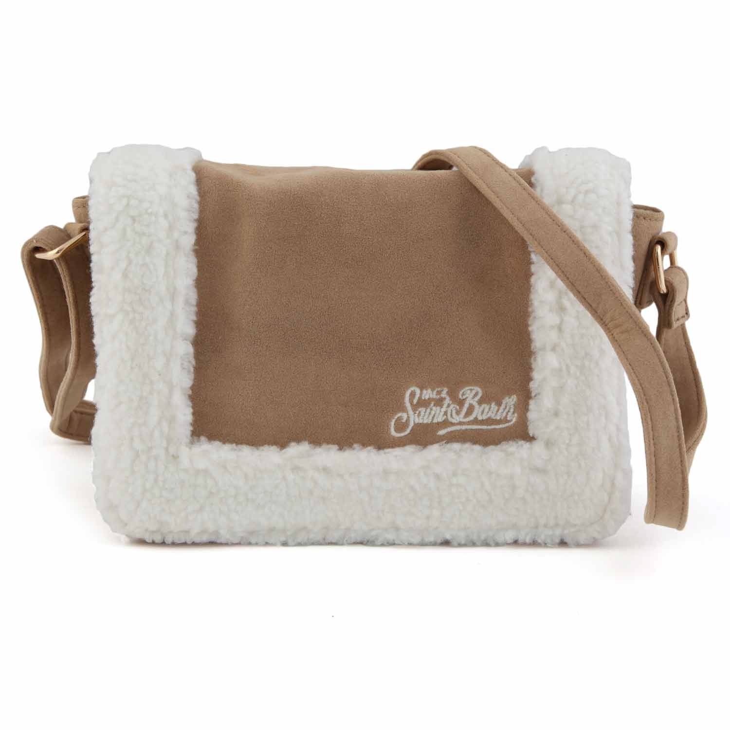 BORSA SHEARLY BEIGE E BIANCA - annameglio.com abbigliamento moda