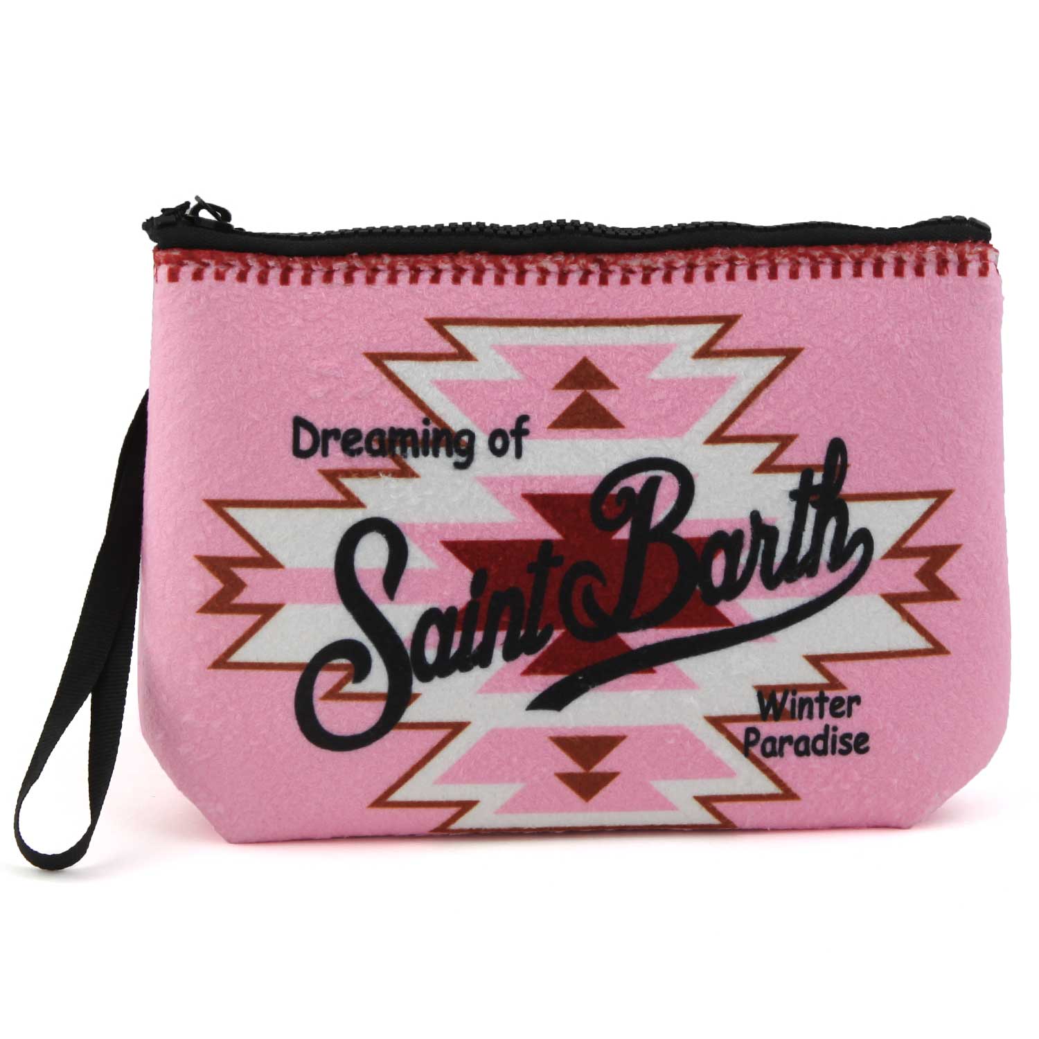 POCHETTE ALINE ETNICA ROSA E BIANCA - annameglio.com abbigliamento moda