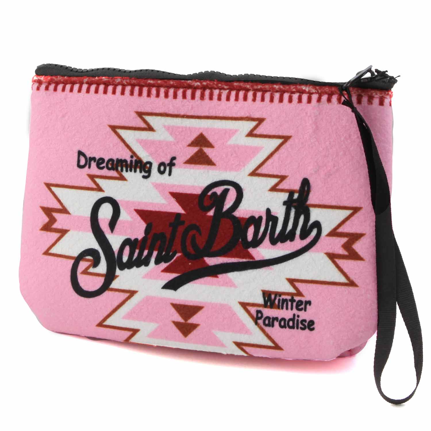 POCHETTE ALINE ETNICA ROSA E BIANCA - annameglio.com abbigliamento moda