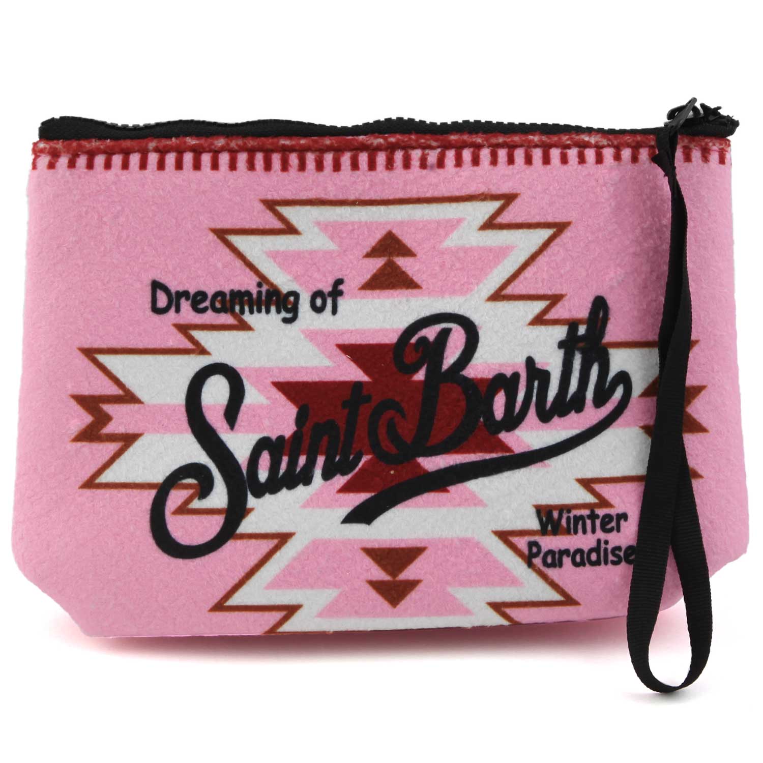 POCHETTE ALINE ETNICA ROSA E BIANCA - annameglio.com abbigliamento moda