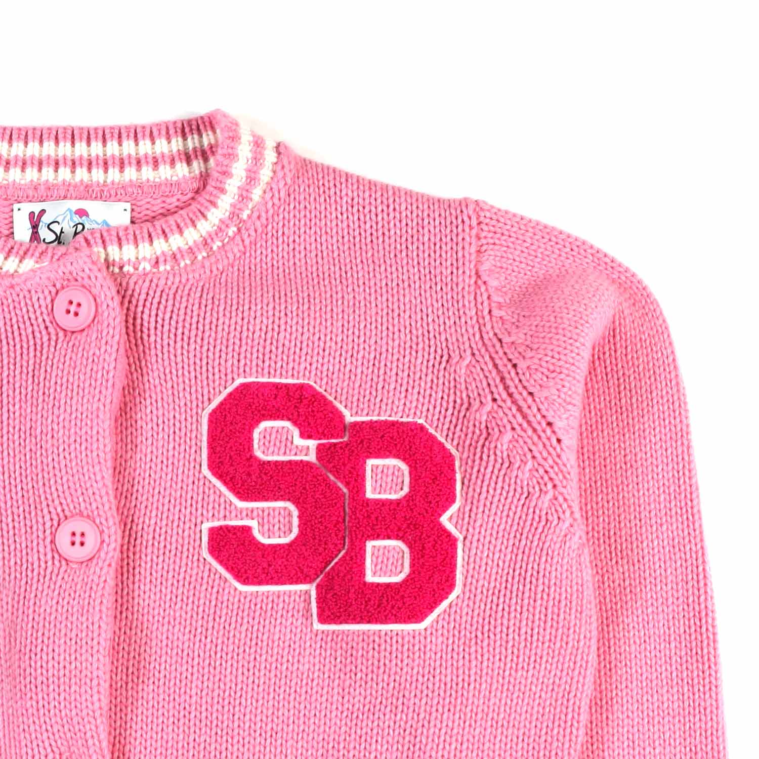 CARDIGAN BENJAMIN ROSA BAMBINA E TEENAGER - annameglio.com abbigliamento moda