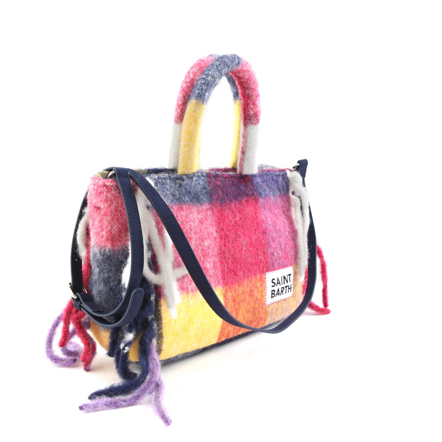 BORSA COLETTE BLANKET MULTICOLOR A QUADRI - annameglio.com abbigliamento moda