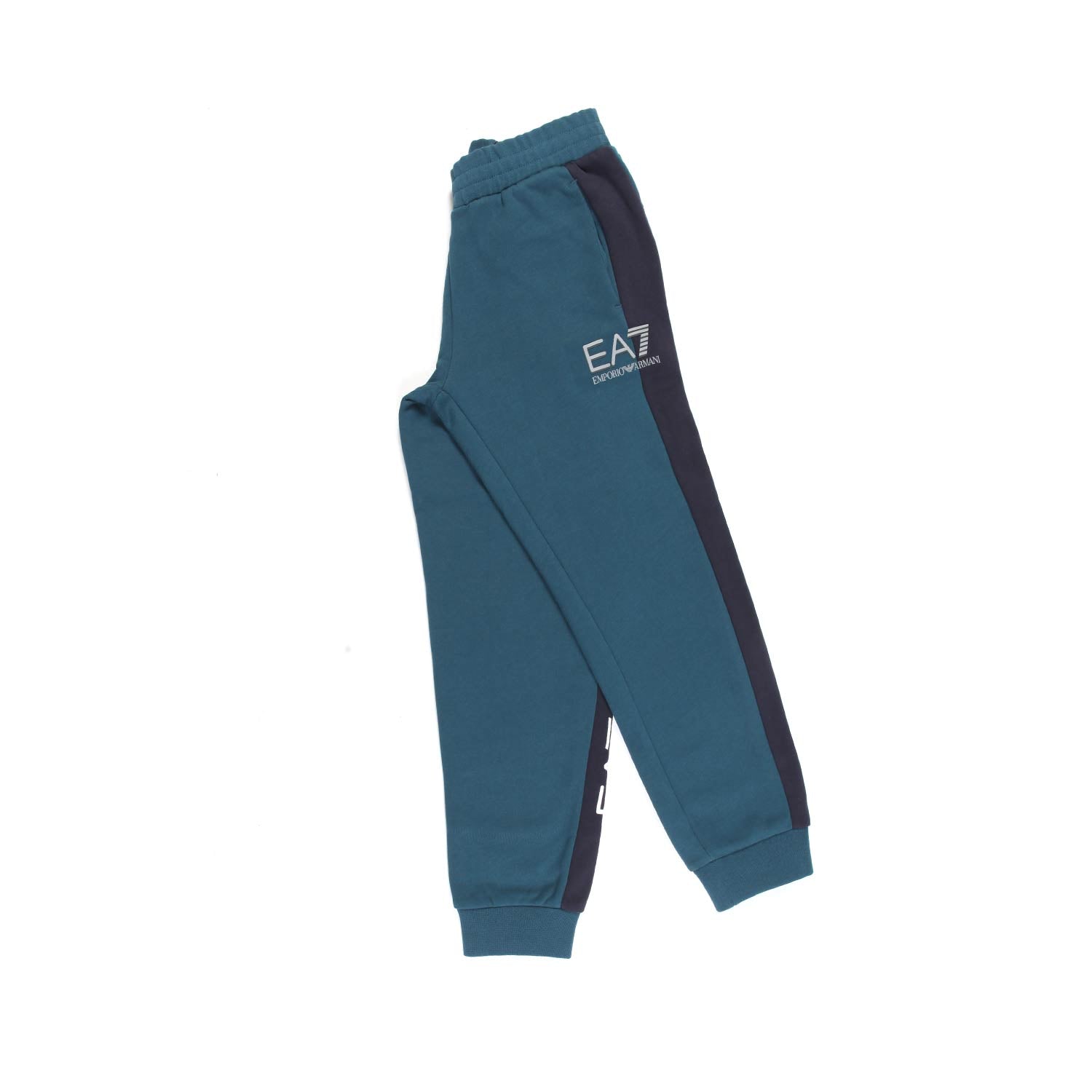 PANTALONE IN FELPA OTTANIO CON STRISCE BLU NAVY - annameglio.com abbigliamento moda