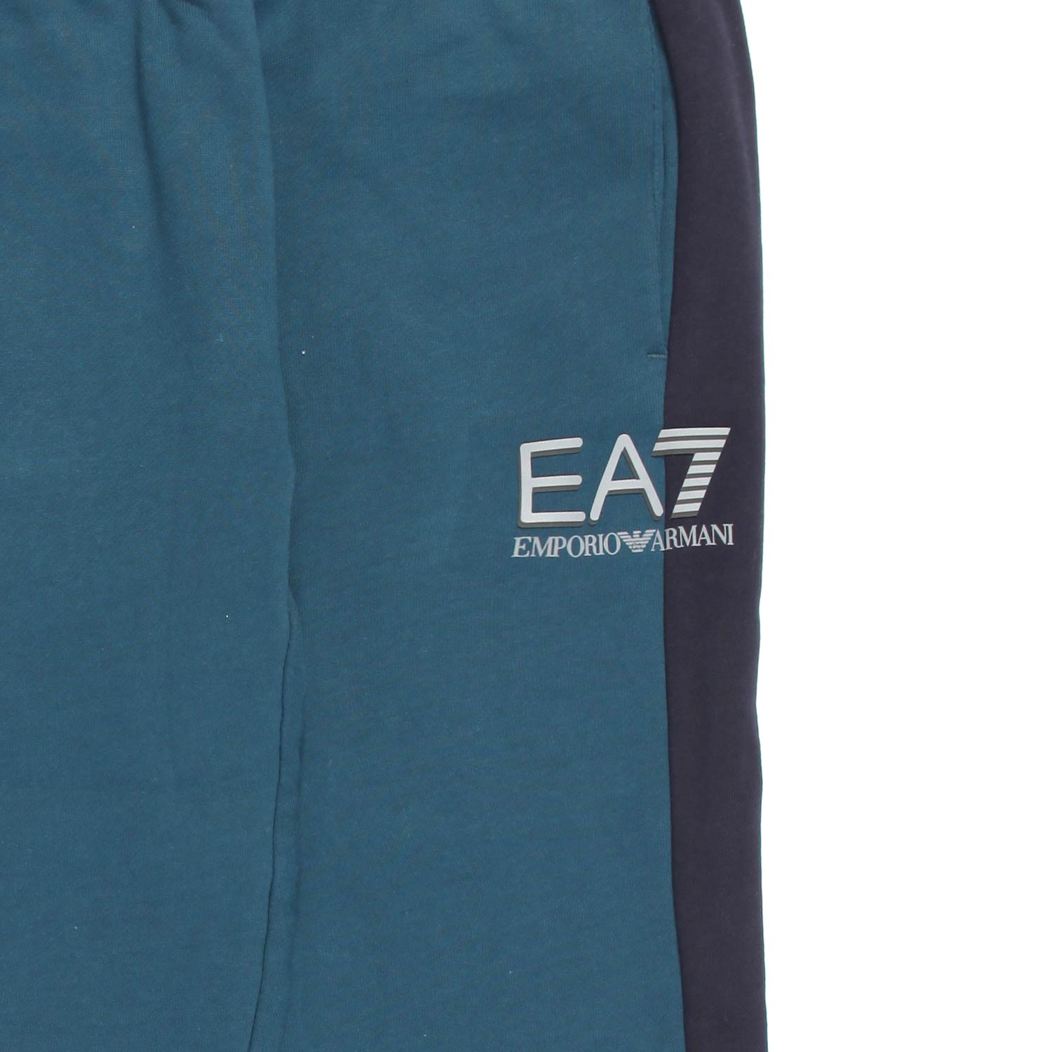 PANTALONE IN FELPA OTTANIO CON STRISCE BLU NAVY - annameglio.com abbigliamento moda