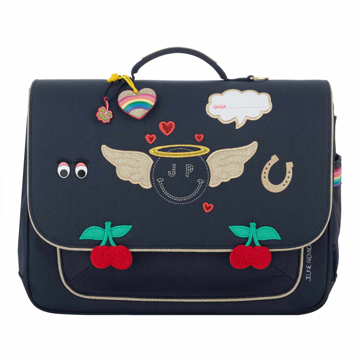 CARTELLA MISS GADGET MIDI BLU NAVY BAMBINA - annameglio.com abbigliamento moda