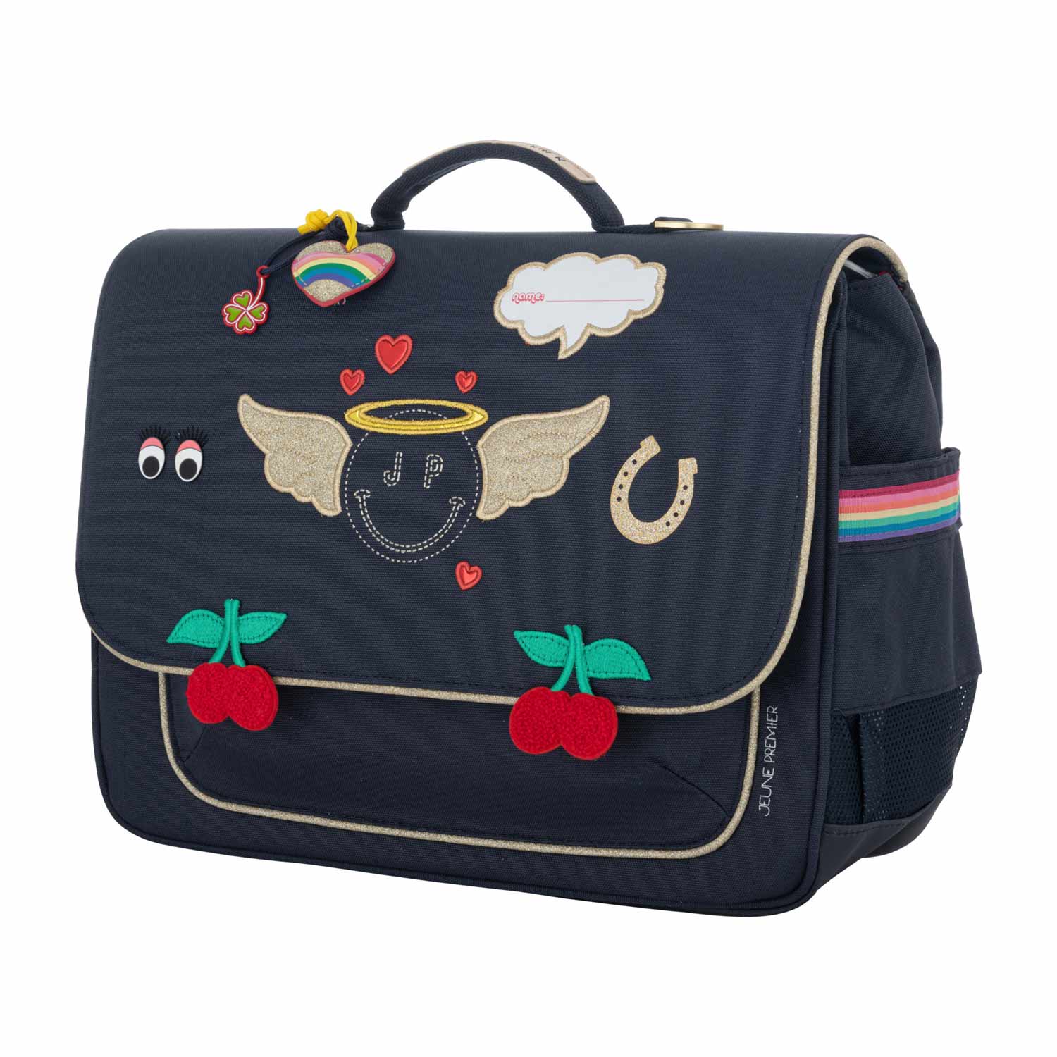 CARTELLA MISS GADGET MIDI BLU NAVY BAMBINA - annameglio.com abbigliamento moda