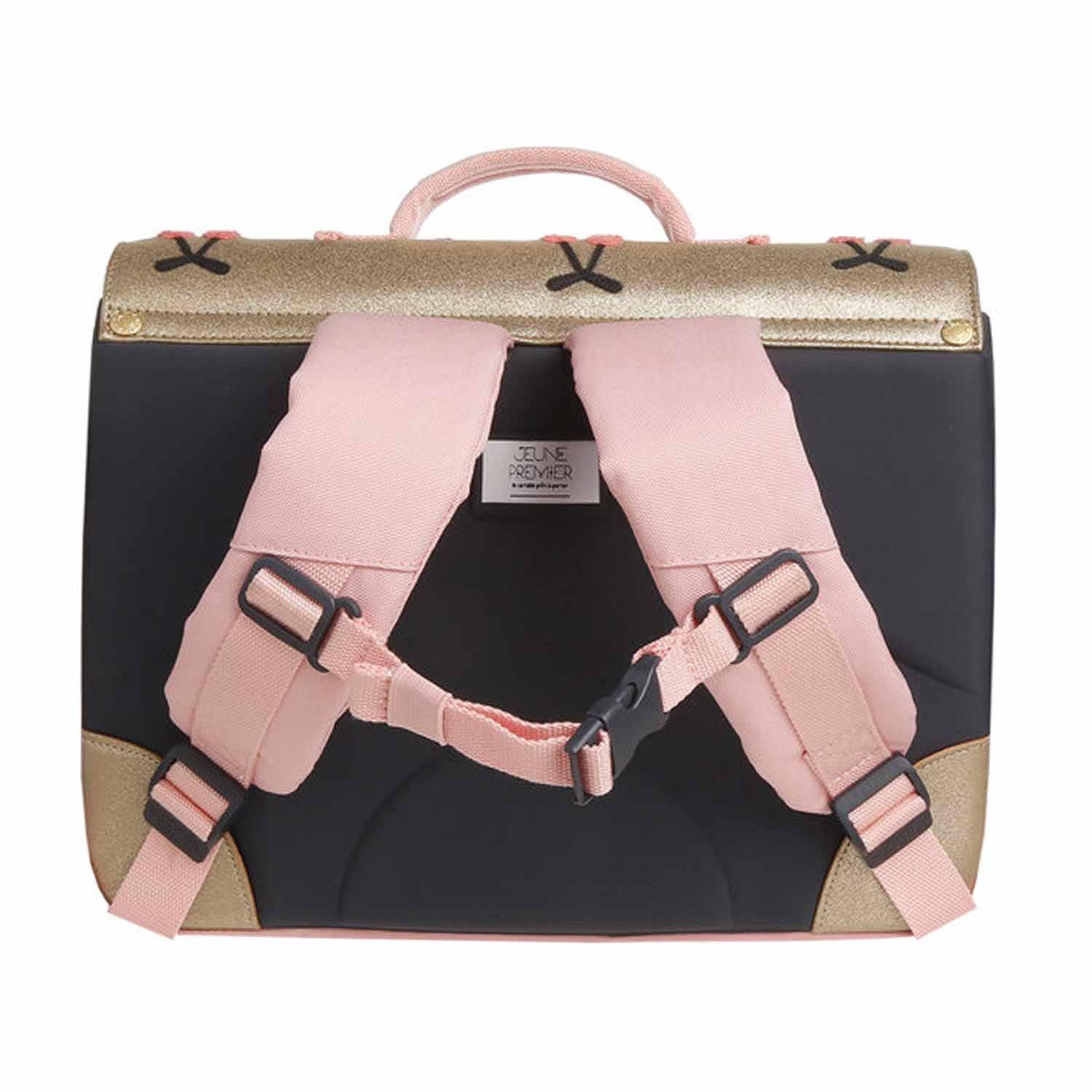 CARTELLA CHERRY POMPON MINI ROSA E ORO BAMBINA - annameglio.com abbigliamento moda