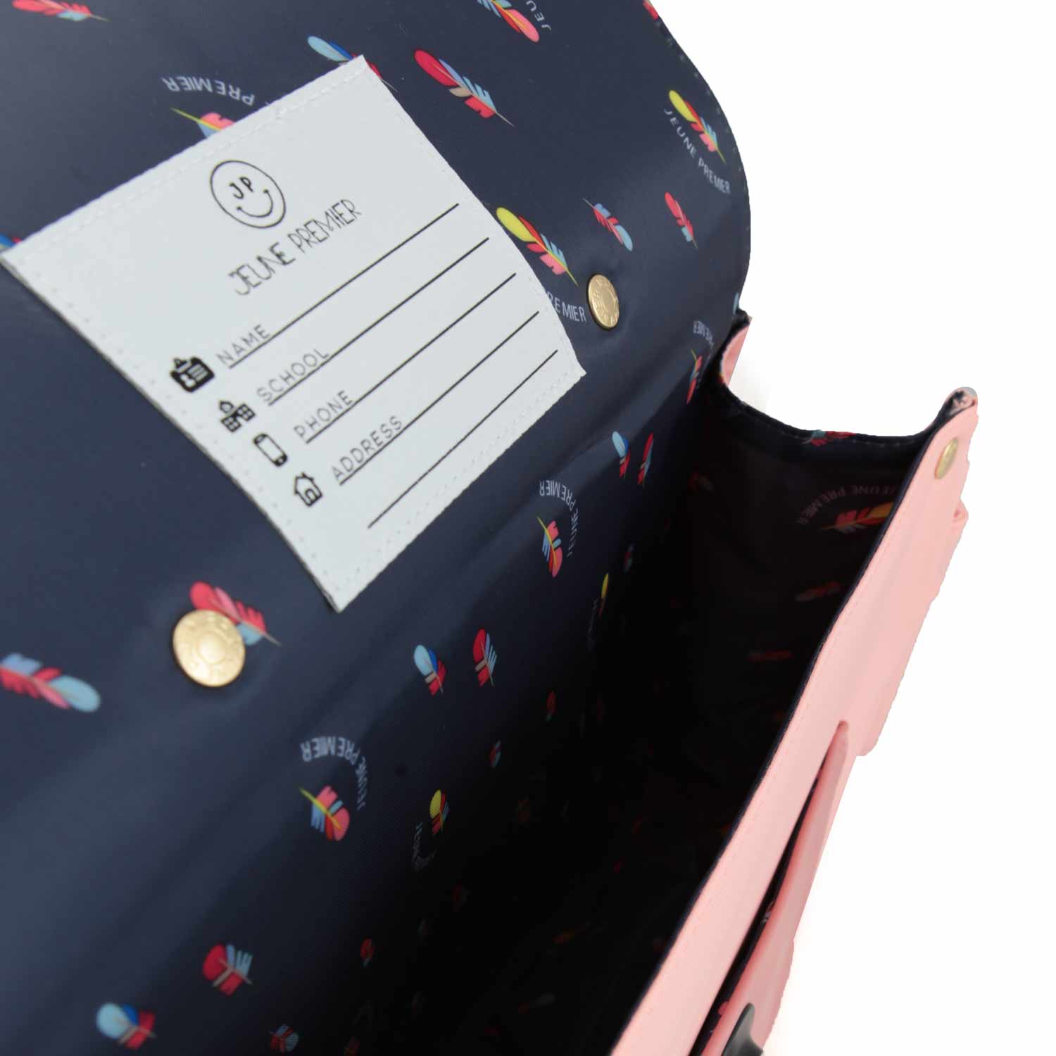 CARTELLA CHERRY POMPON MINI ROSA E ORO BAMBINA - annameglio.com abbigliamento moda