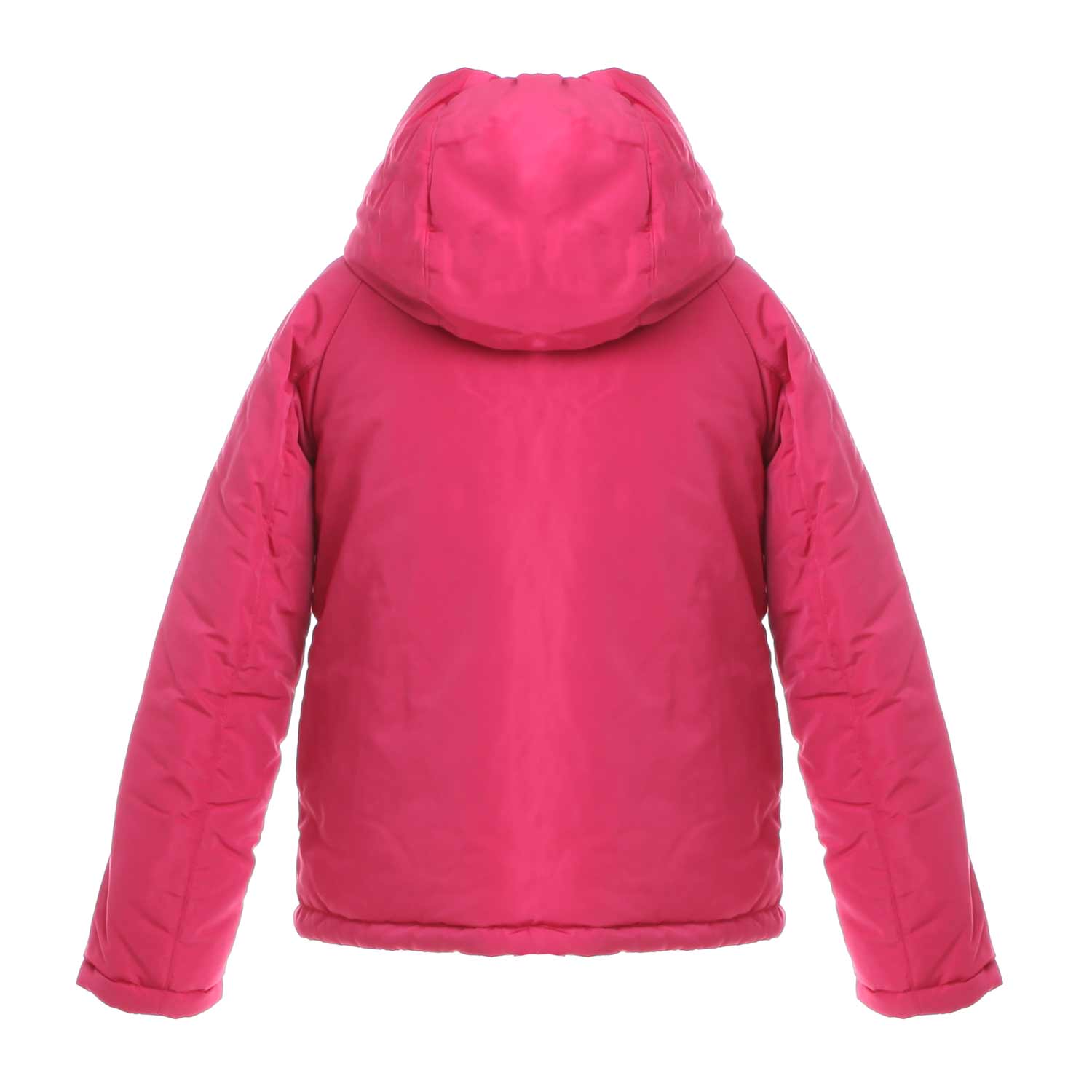 GIUBBOTTO REVERSIBILE DAINA GIRL FUCSIA E BIANCO - annameglio.com abbigliamento moda