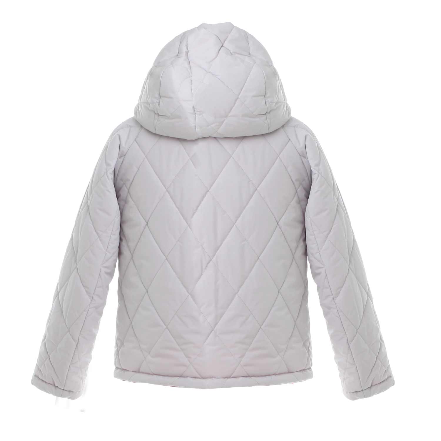 GIUBBOTTO REVERSIBILE DAINA GIRL FUCSIA E BIANCO - annameglio.com abbigliamento moda