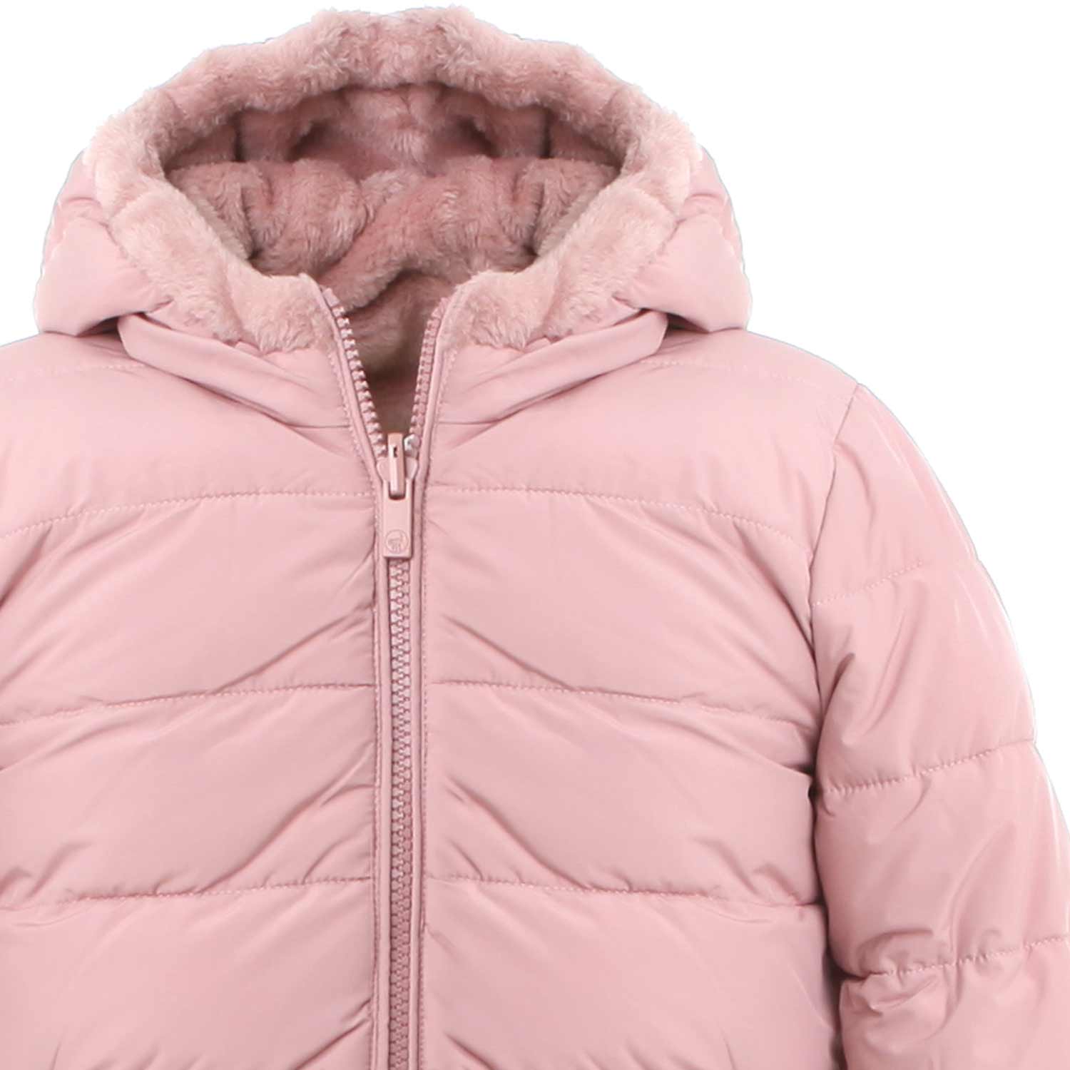 GIUBBOTTO REVERSIBILE KOURTNEY GIRL ROSA ANTICO - annameglio.com abbigliamento moda