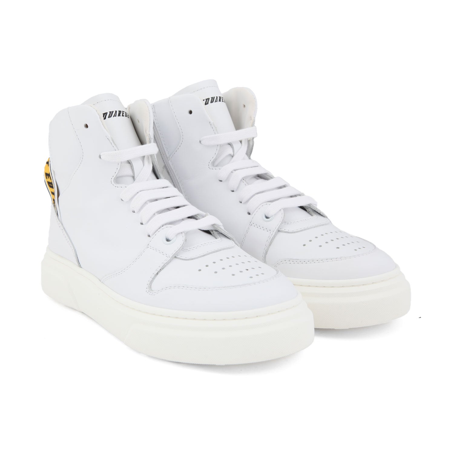 SNEAKER HIGH-TOP UNISEX BIANCA - annameglio.com abbigliamento moda