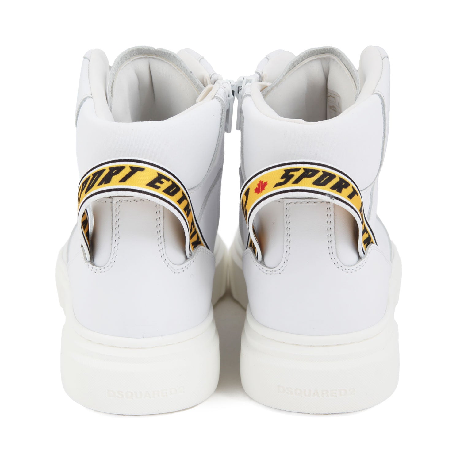 SNEAKER HIGH-TOP UNISEX BIANCA - annameglio.com abbigliamento moda