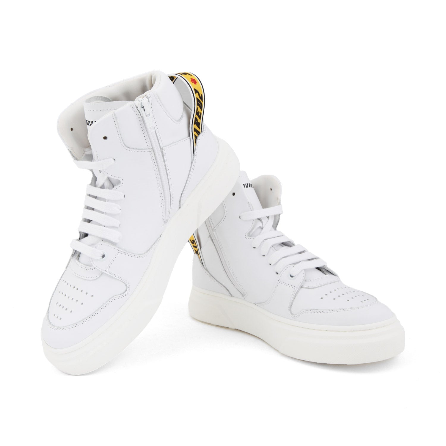 SNEAKER HIGH-TOP UNISEX BIANCA - annameglio.com abbigliamento moda