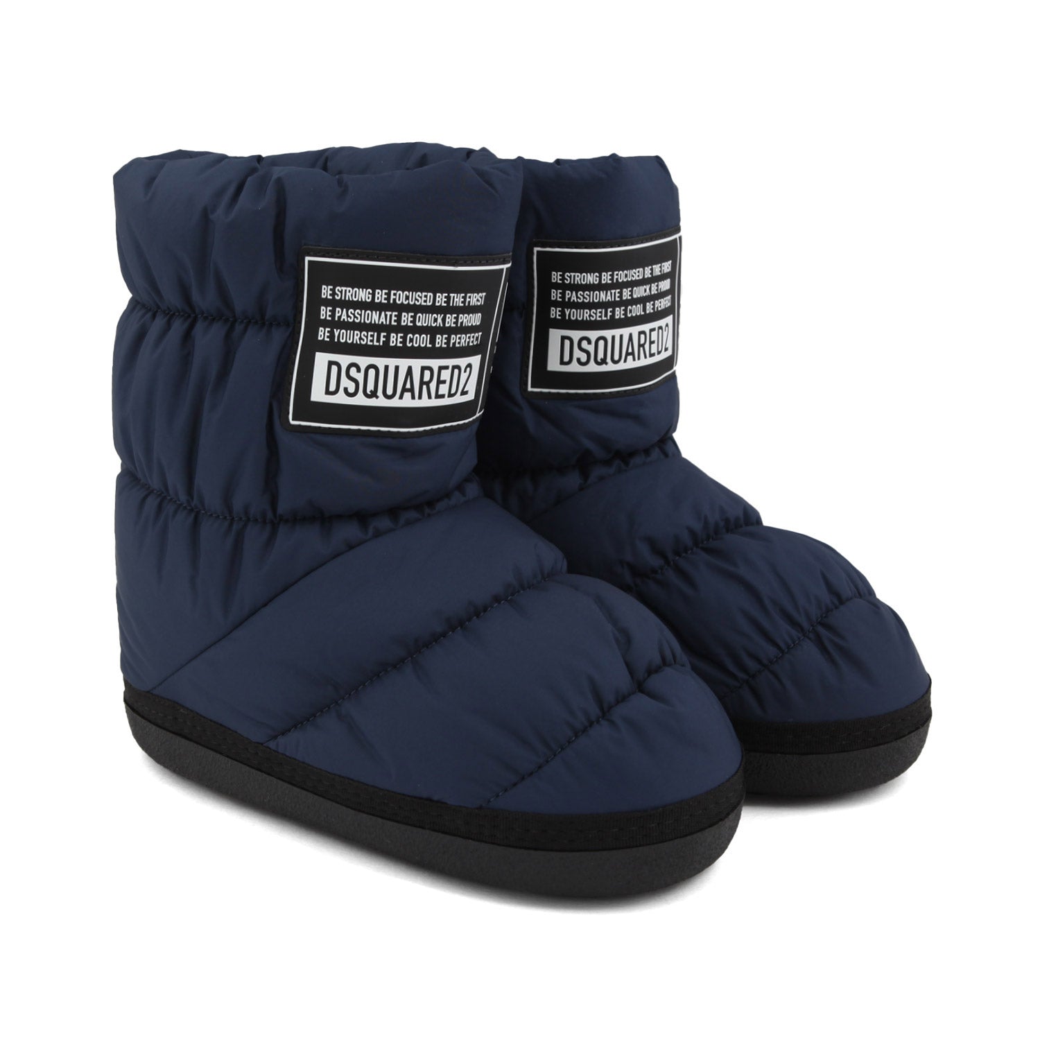 STIVALI DA NEVE UNISEX BLU SCURO E NERI - annameglio.com abbigliamento moda