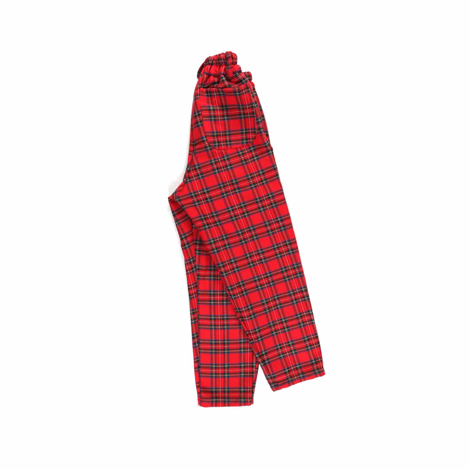 PANTALONE TARTAN ROSSO BAMBINA E TEEN - annameglio.com abbigliamento moda