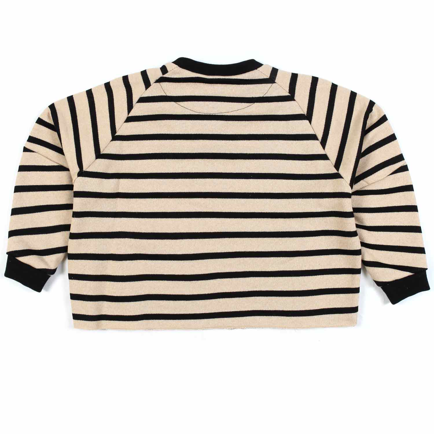 MAGLIA PANNA A RIGHE NERE BAMBINA E TEEN - annameglio.com abbigliamento moda