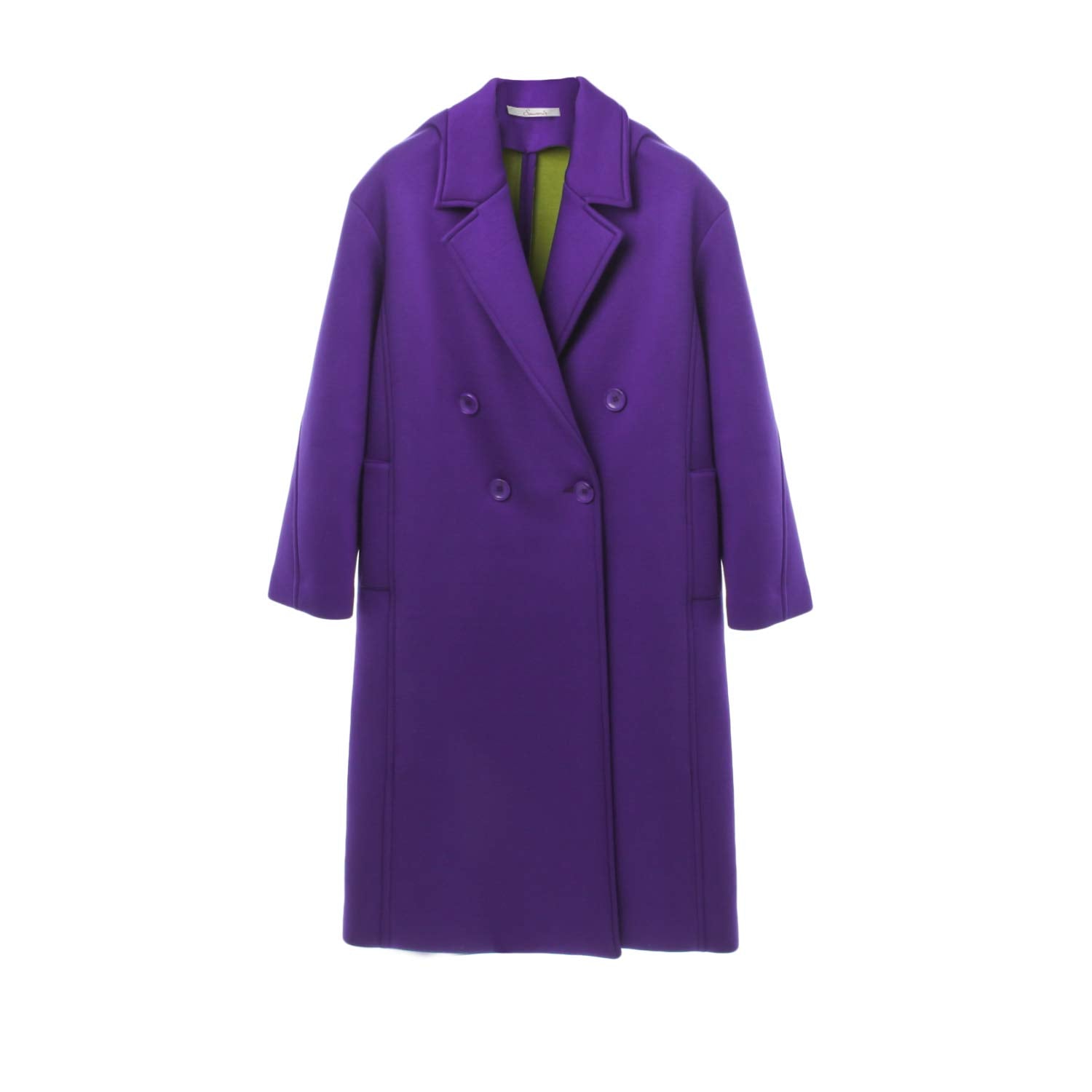 CAPPOTTO VIOLA DOPPIOPETTO - annameglio.com abbigliamento moda